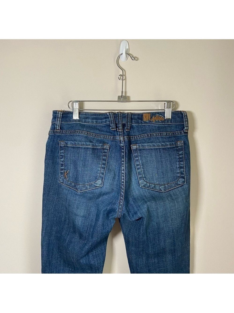 KUT from Kloth Sienna Skinny  Cropped Cut 3867 Jeans Dark Blue Size 6 - Picture 5 of 12